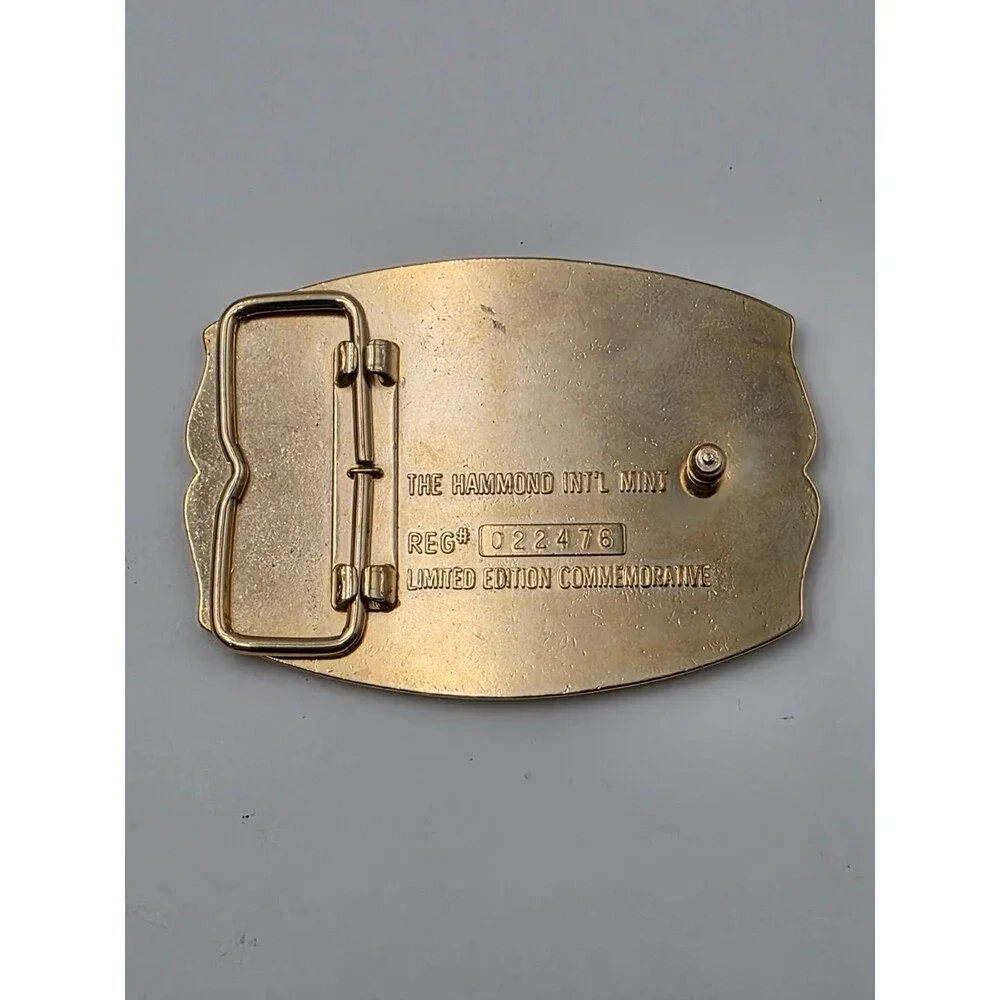 VtG Hammond International Mint Diamond Edition Statue of Liberty 24k Gold Buckle
